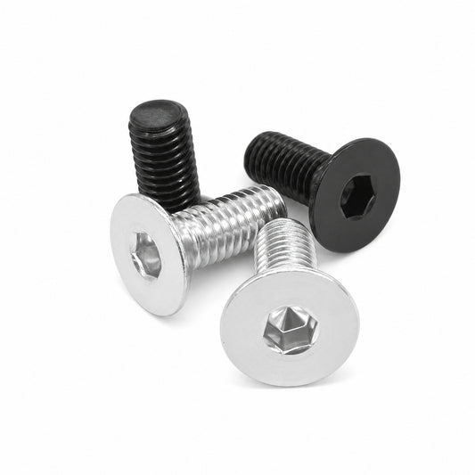 M8 Anodised Aluminium Countersunk Screws Pack of 5
