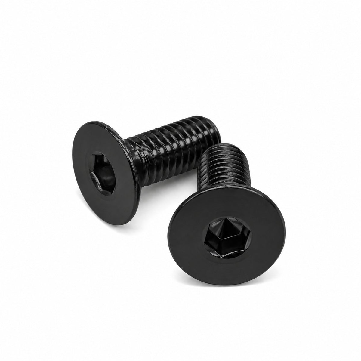 M6 Anodised Aluminium Countersunk Screws Pack of 5